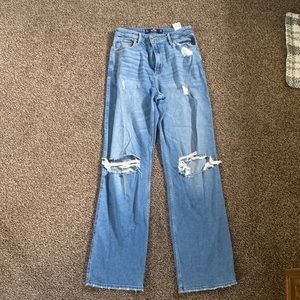 Hollister ultra high rise dad Jean